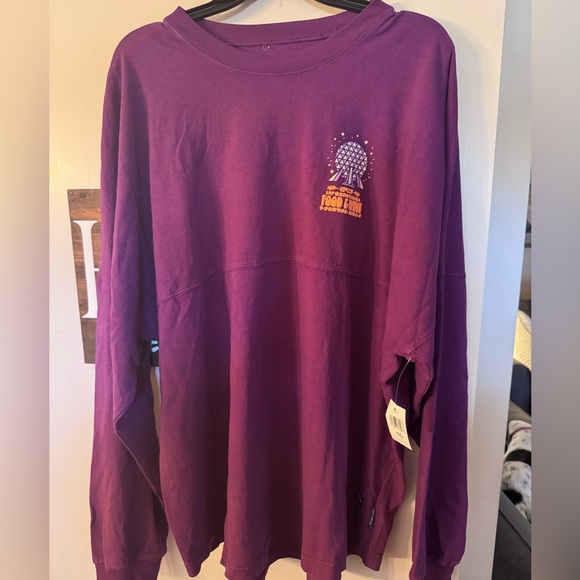 NWT WDW Epcot Food and Wine 2024 Figment Spirit Jersey - Picture 3 of 4